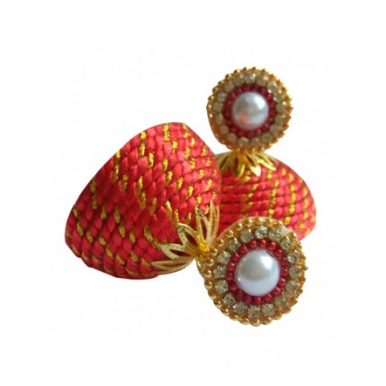 Silk Theard Earring