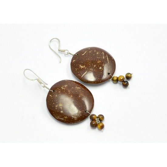 Coconut Shell Earring 