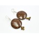 Coconut Shell Earring 