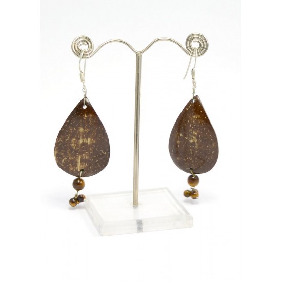 Coconut Shell Earring 