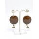 Coconut Shell Earring 