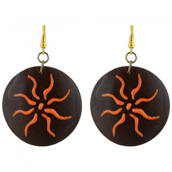 Coconut Shell Earring 